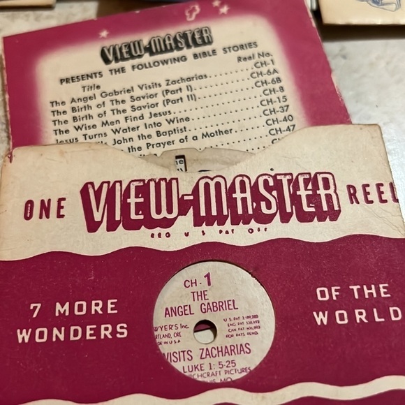 Vintage View Master Stereoscope 14 Reels 1947-55 - Picture 10 of 11